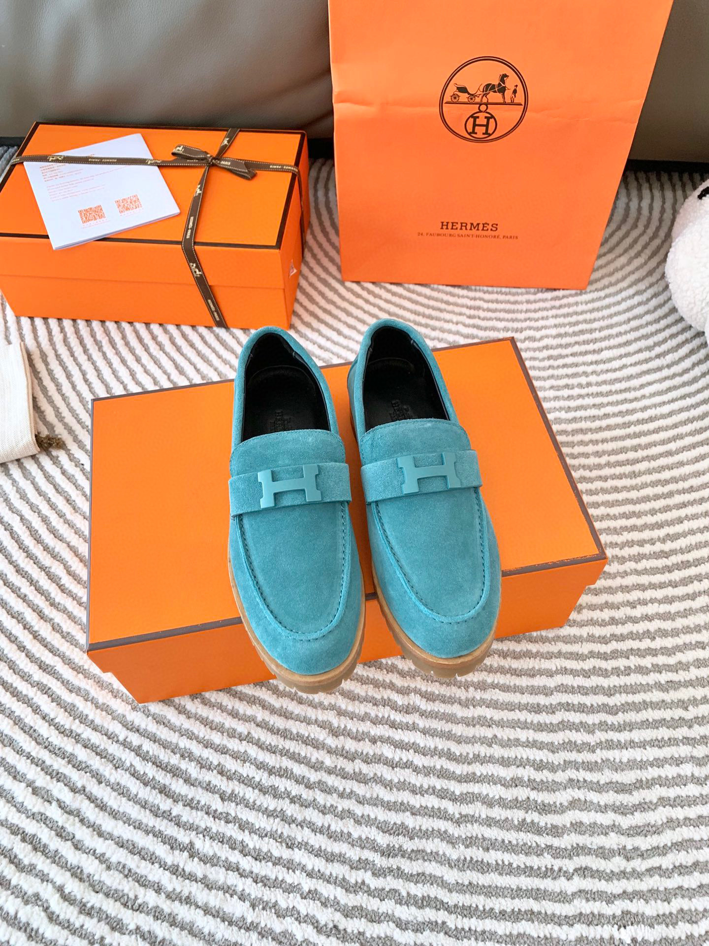 에르메스 여자 로퍼신발