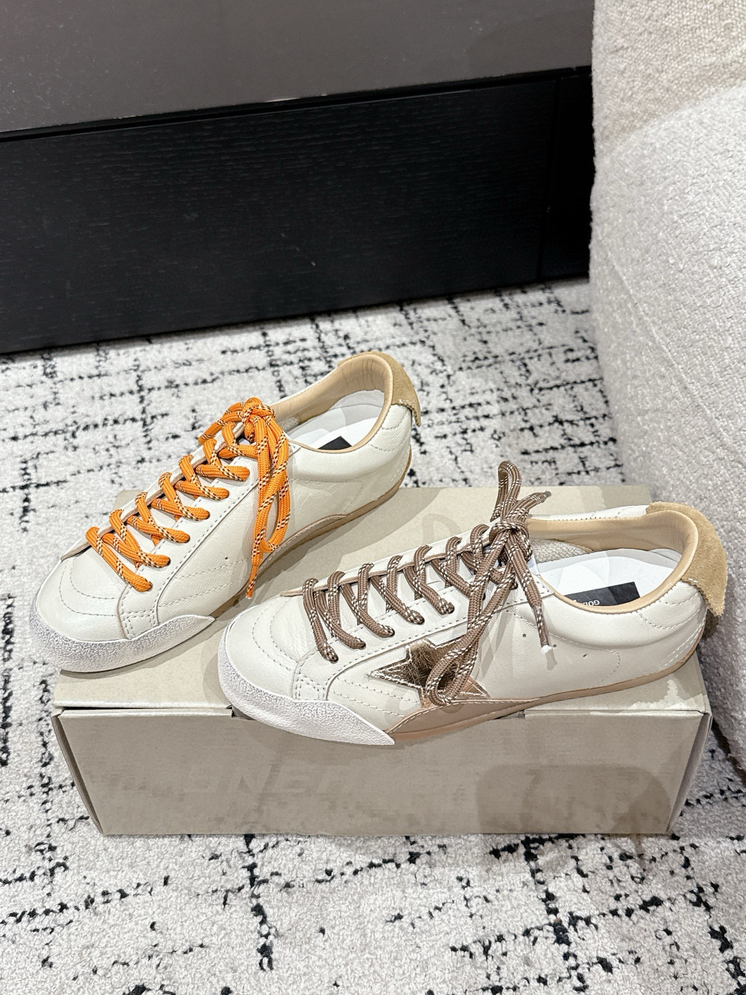 골든구스 3.5cm 여자 스니커즈 신발 운동화