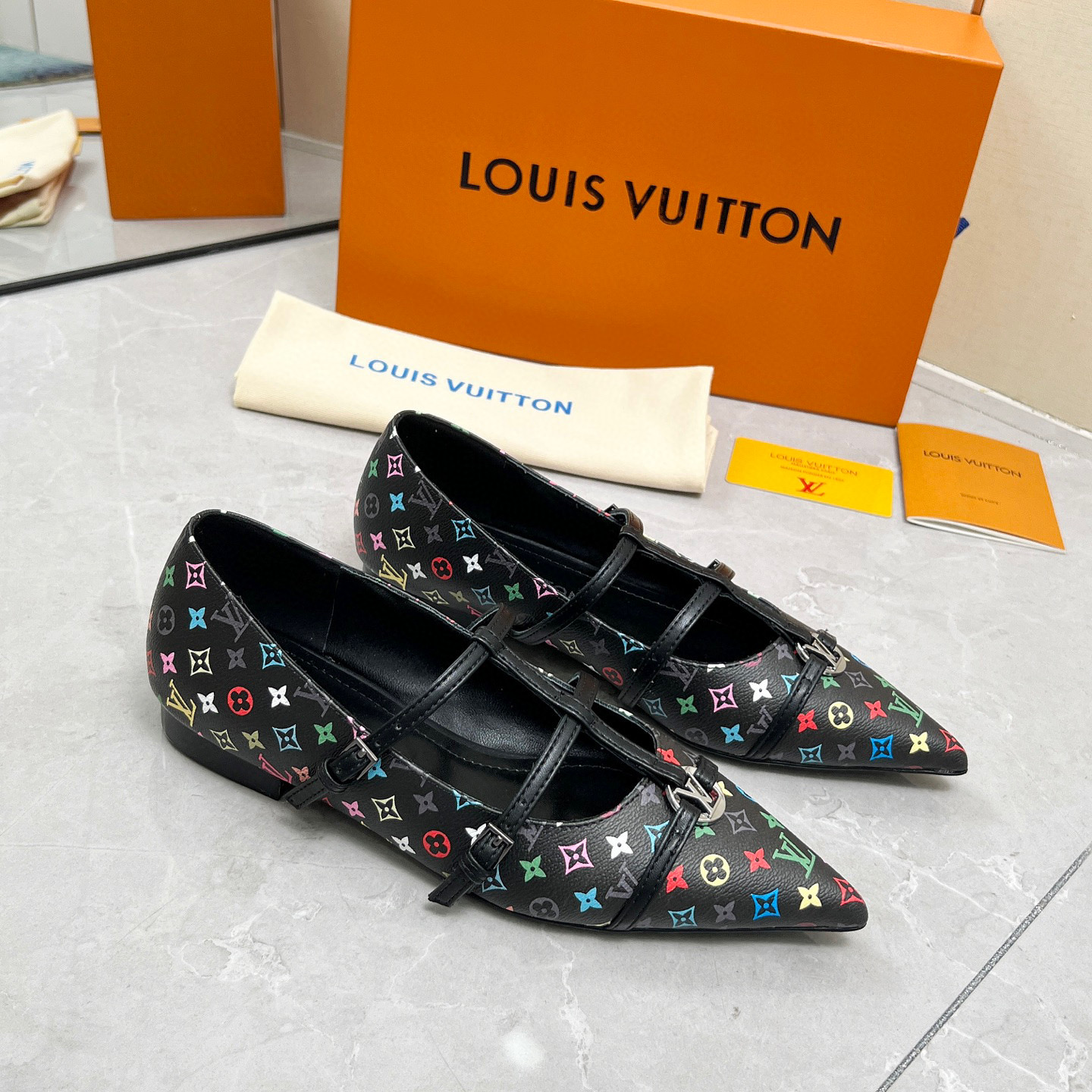 루이비통 여자 구두 1.5cm