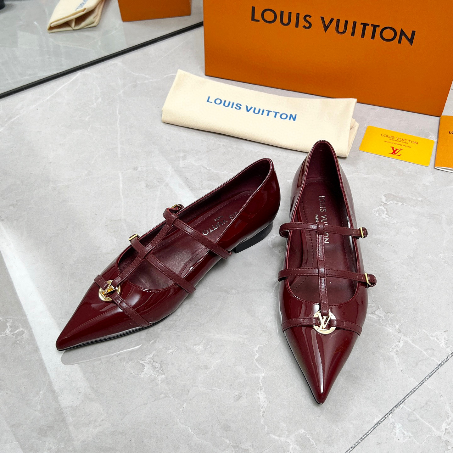 루이비통 여자 구두 1.5cm