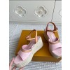 루이비통 여자 샌들 7.5cm