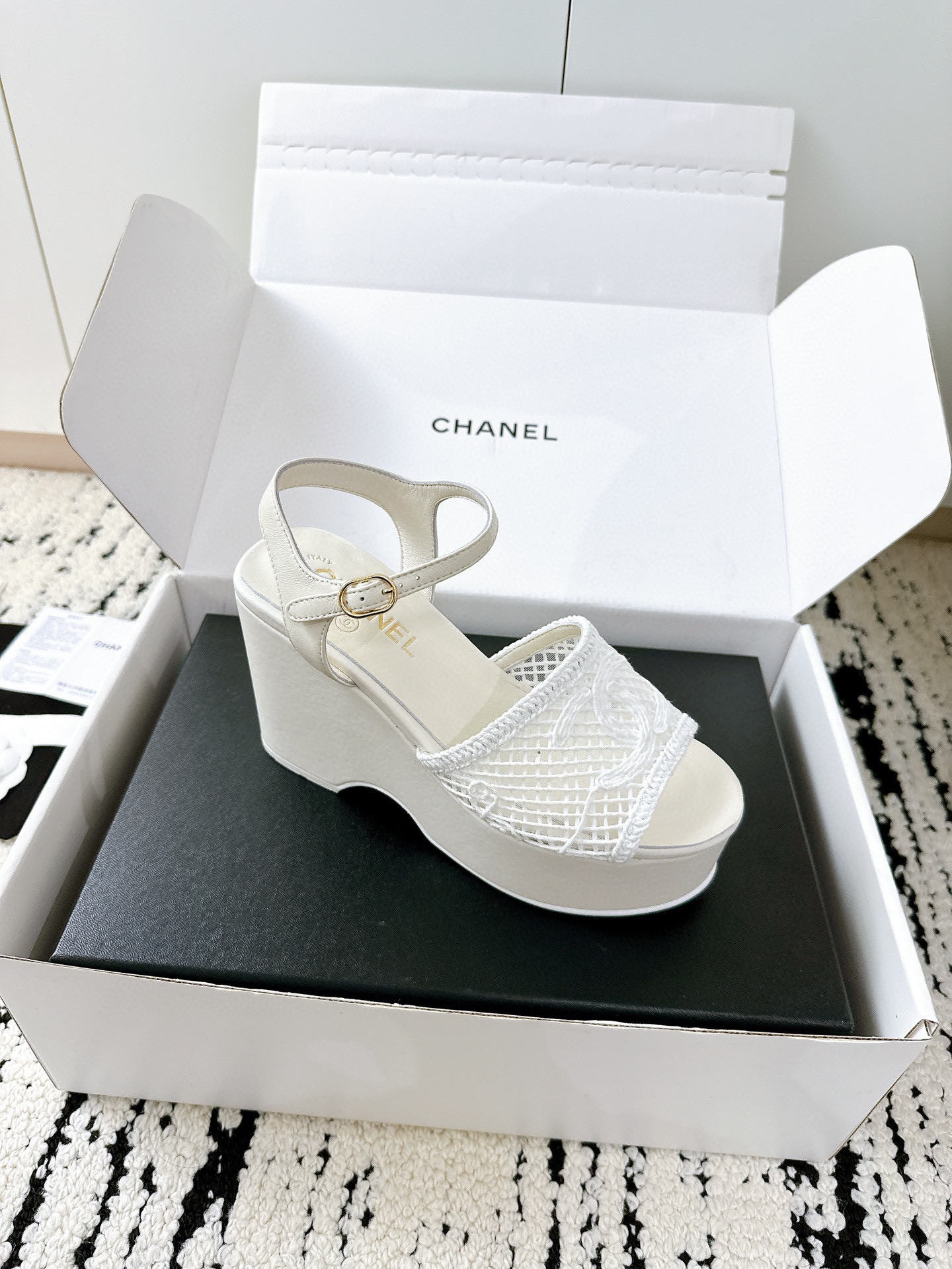 샤넬 여자 샌들