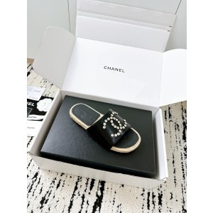 샤넬 여자 슬리퍼