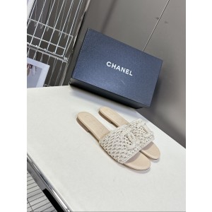 샤넬 여자 슬리퍼