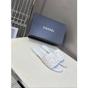 샤넬 여자 슬리퍼