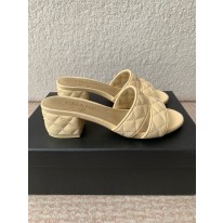 샤넬 여자 슬리퍼