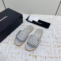 샤넬 여자 슬리퍼