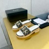 샤넬 여자 슬리퍼 6.5cm