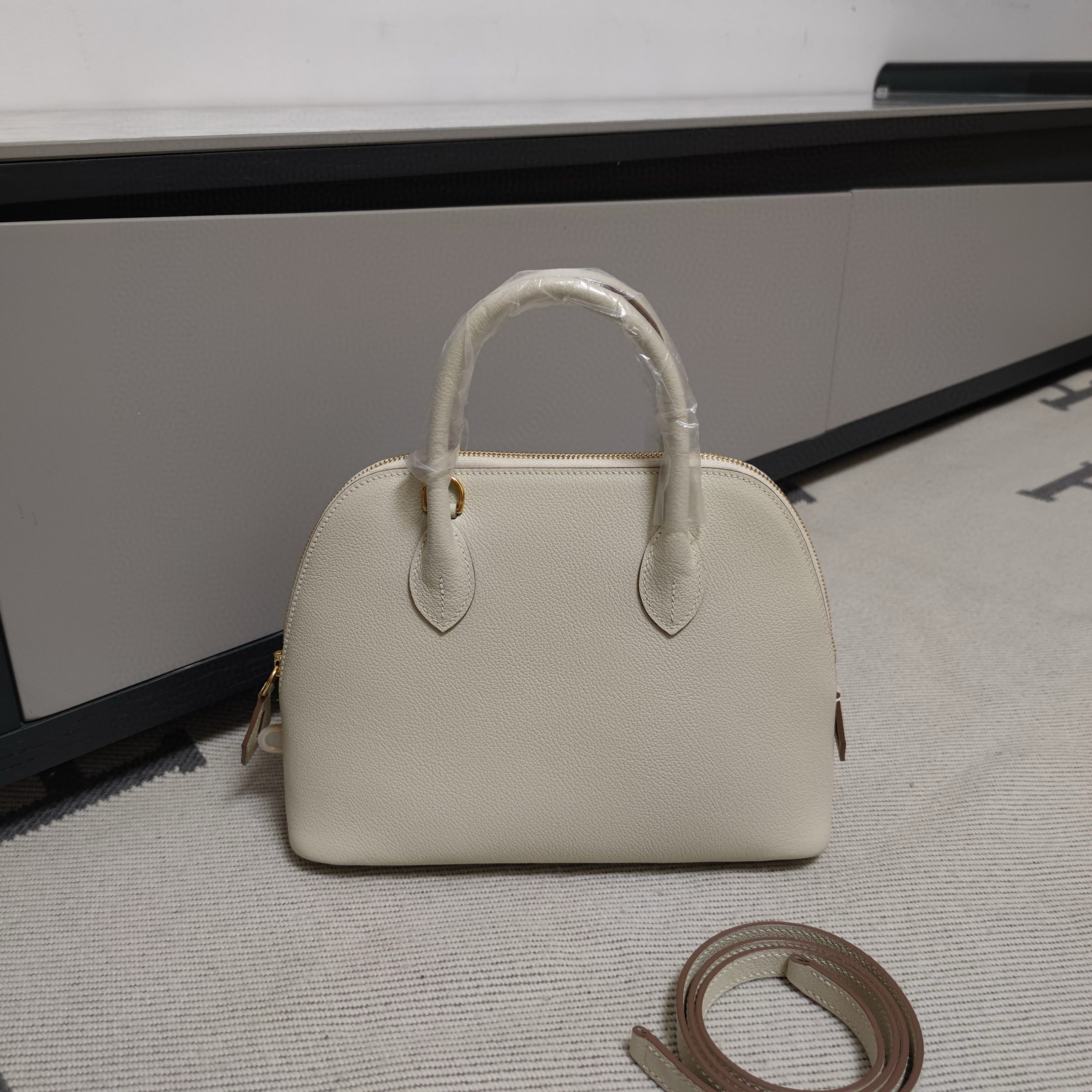 에르메스 볼링백 에버컬러가죽 여자가방