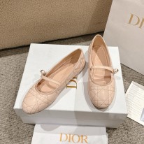디올 굽 두가지 여자 신발 구두