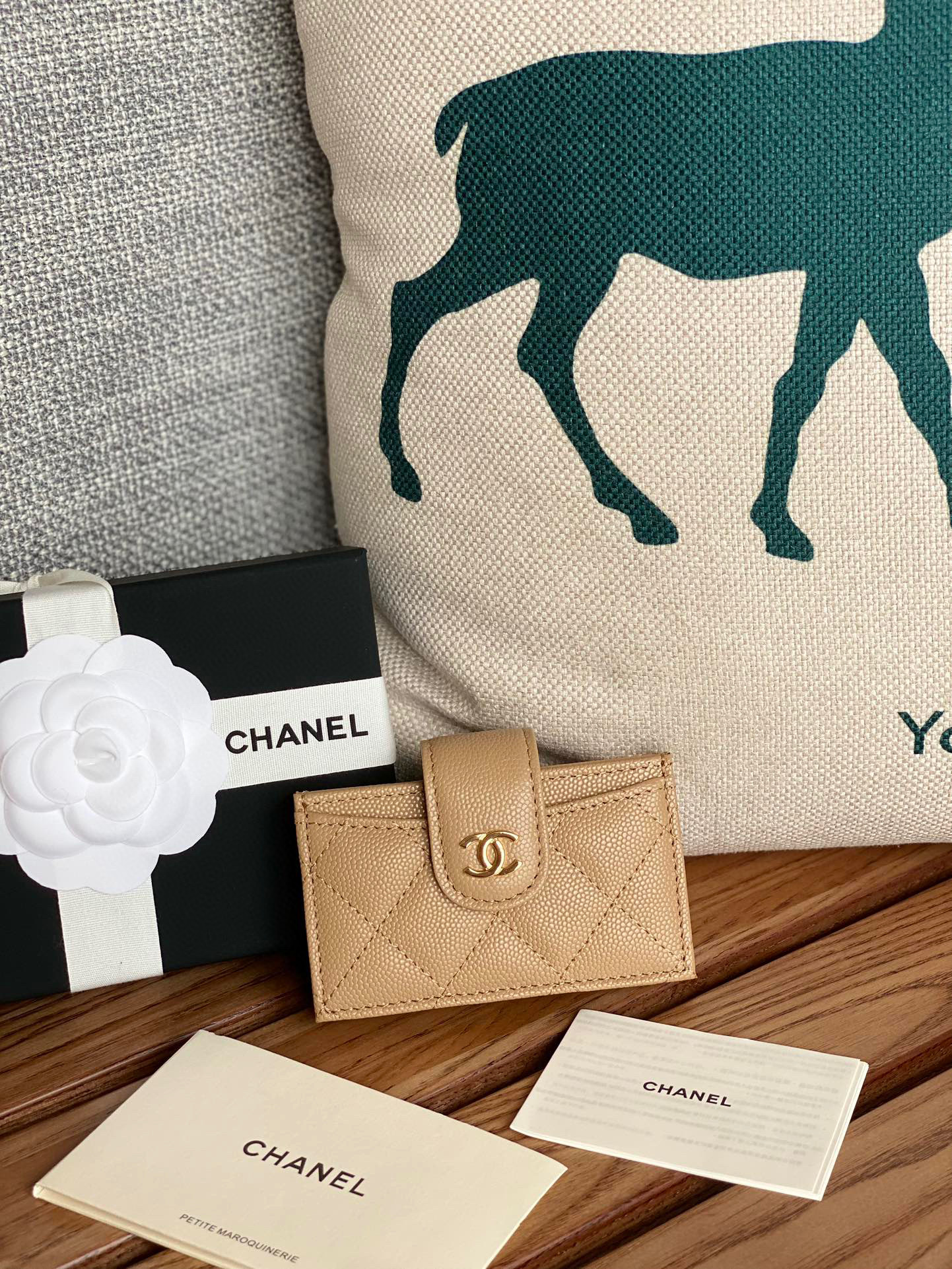 샤넬 AP402 여자 카드지갑 머니클립