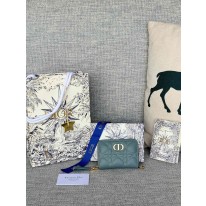 디올 S5034 여자 카드지갑 머니클립