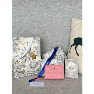 디올 S5032 여자 카드지갑 머니클립