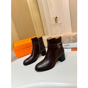 에르메스 6CM 여자 부츠