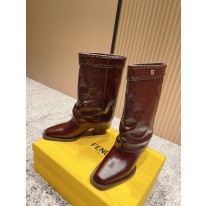 펜디 6CM 여자 부츠