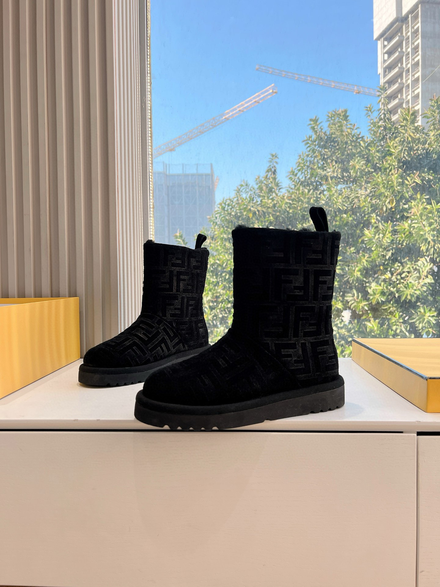 펜디 여자 부츠