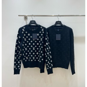 루이비통 2컬러 여자 니트