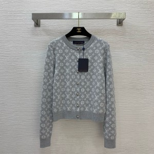 루이비통 2컬러 여자 가디건