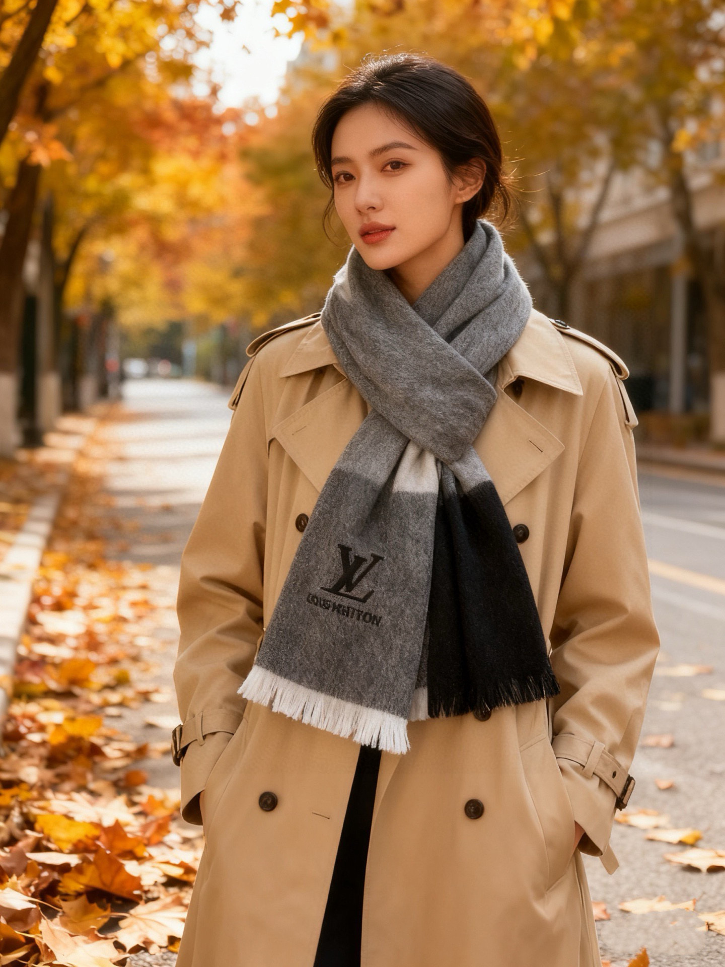 루이비통 스카프