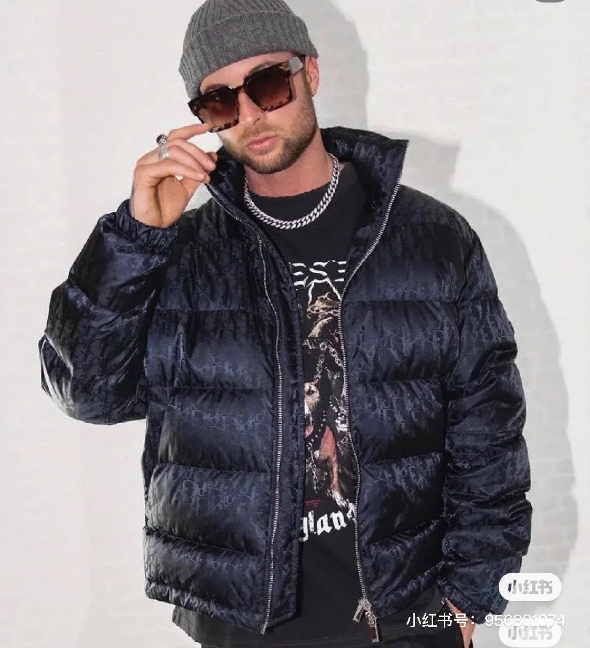 디올 2컬러 여자 패딩