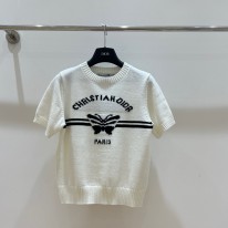 디올 2컬러 여자 반팔