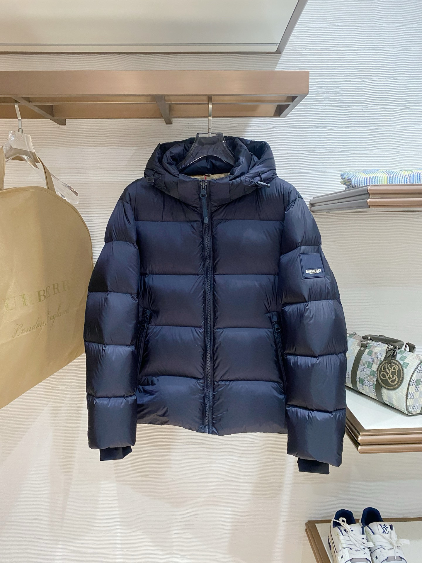 버버리 남자 패딩