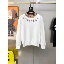 버버리 2컬러 남자 양모 니트