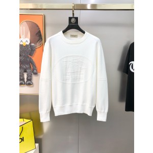 버버리 2컬러 남자 양모 니트