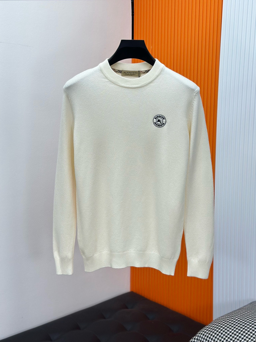 버버리 남자 양모 니트