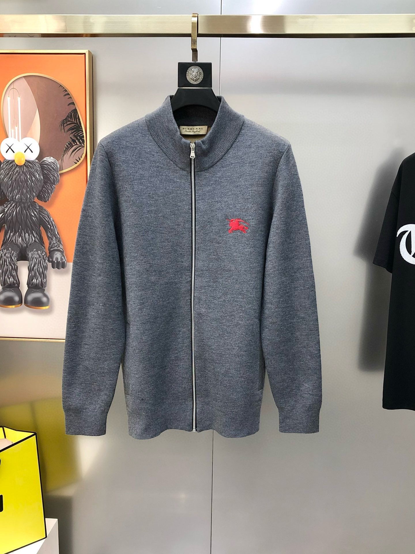 버버리 2컬러 남자 가디건