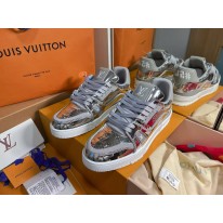 루이비통 트레이너 남녀공용 신발 운동화 스니커즈