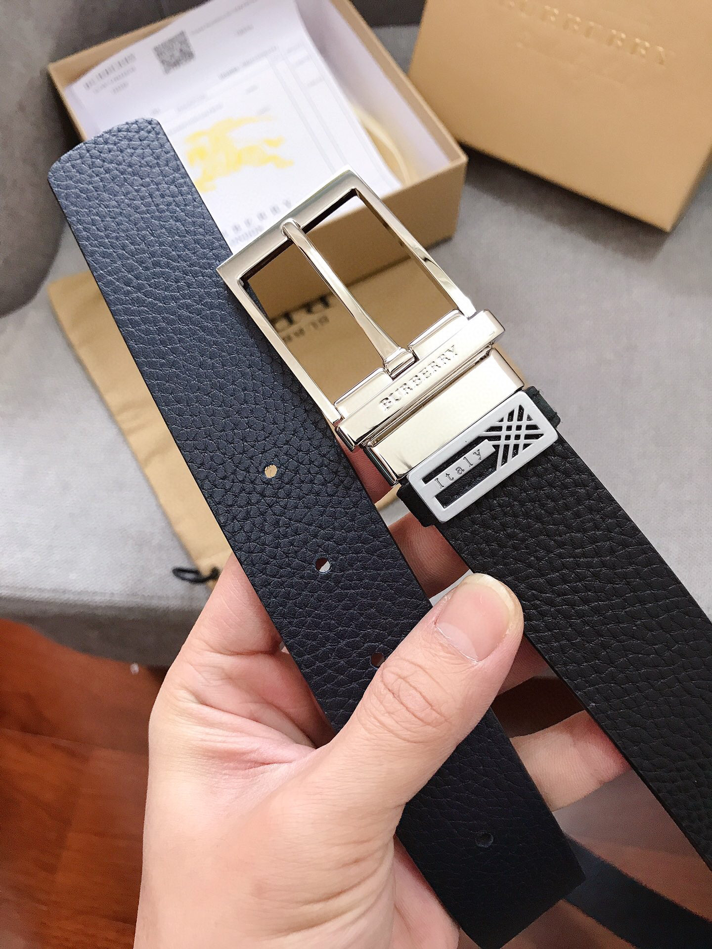 버버리 남자 벨트