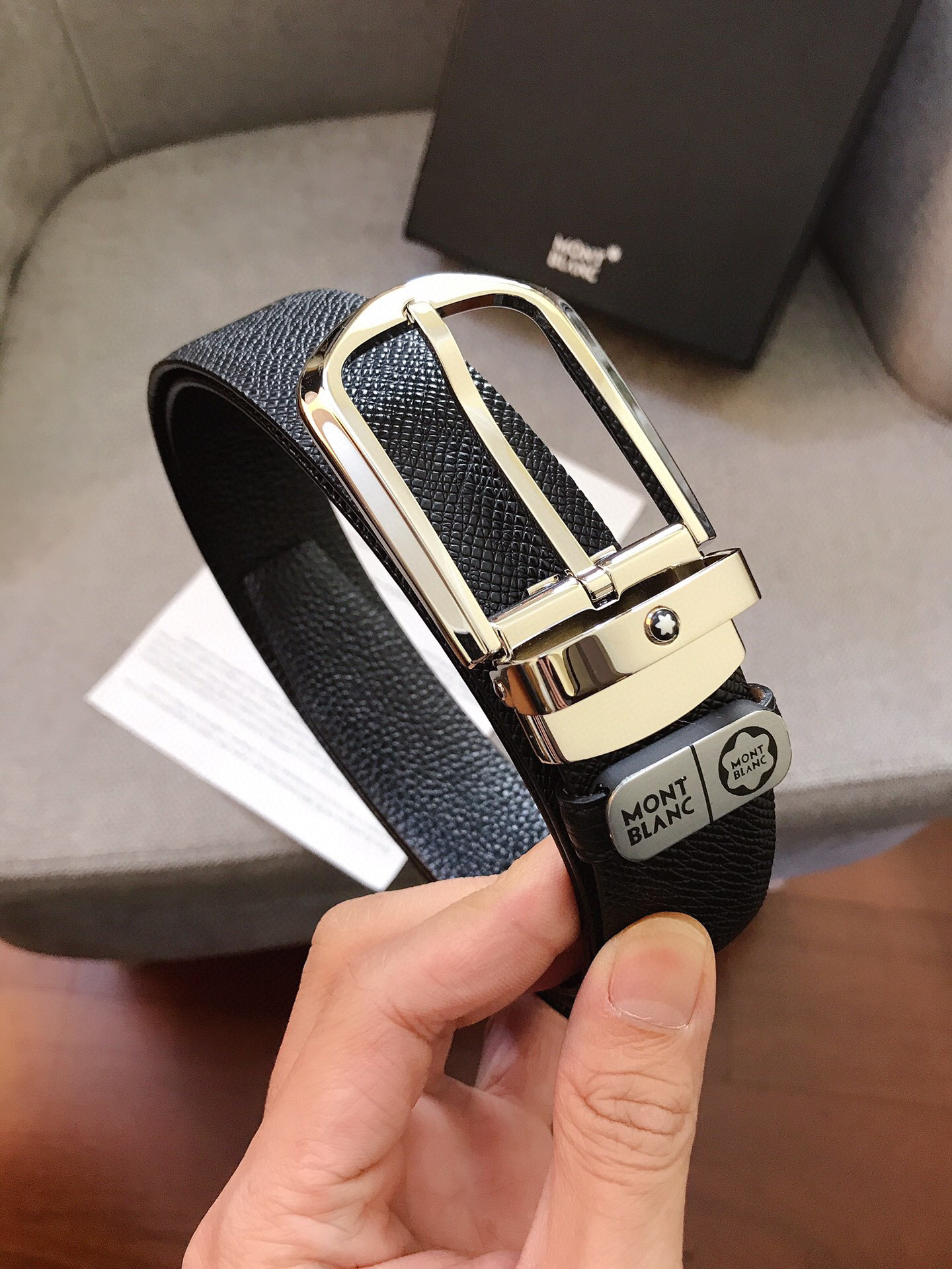 몽블랑 남자 벨트