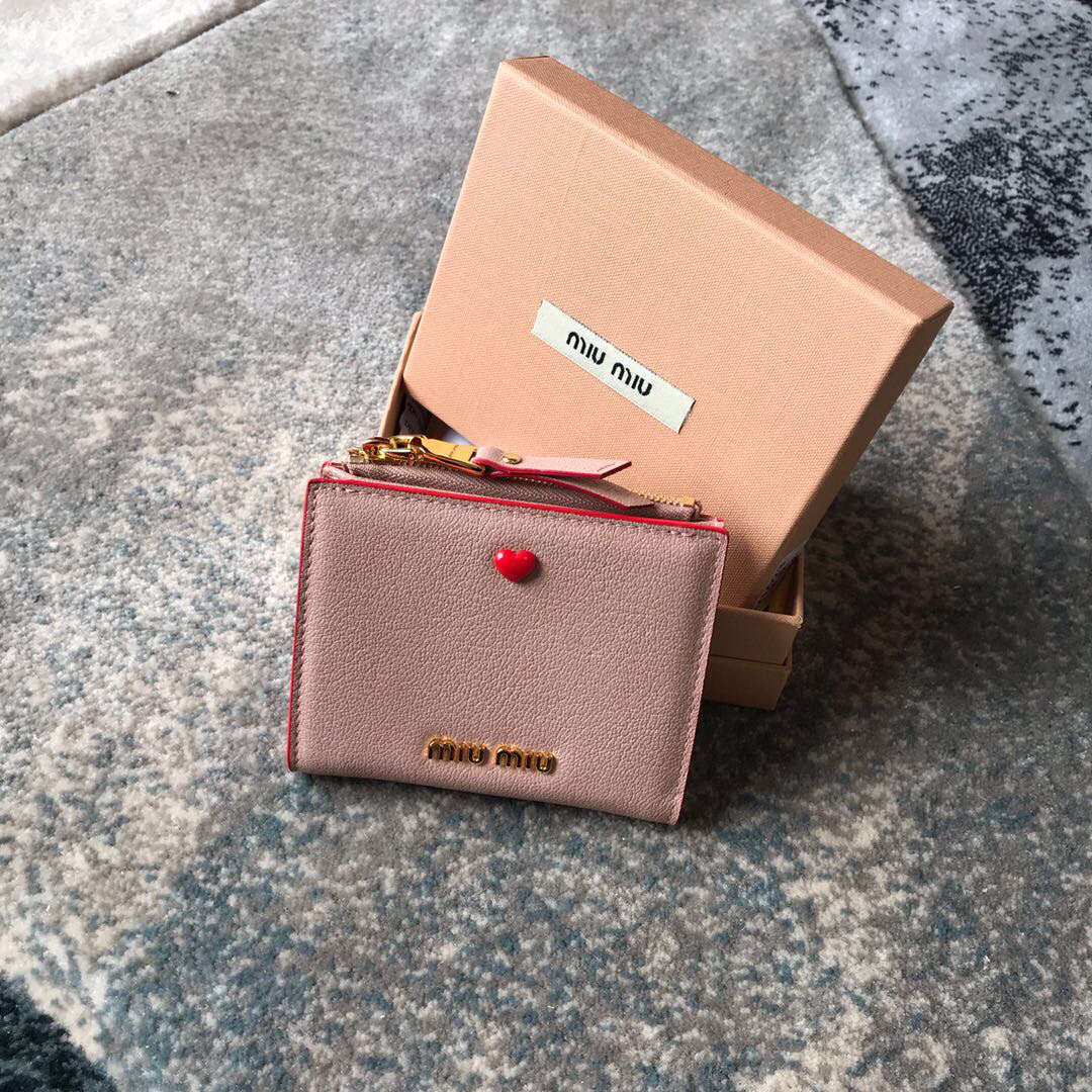 미우미우 여자 반지갑 5ML023