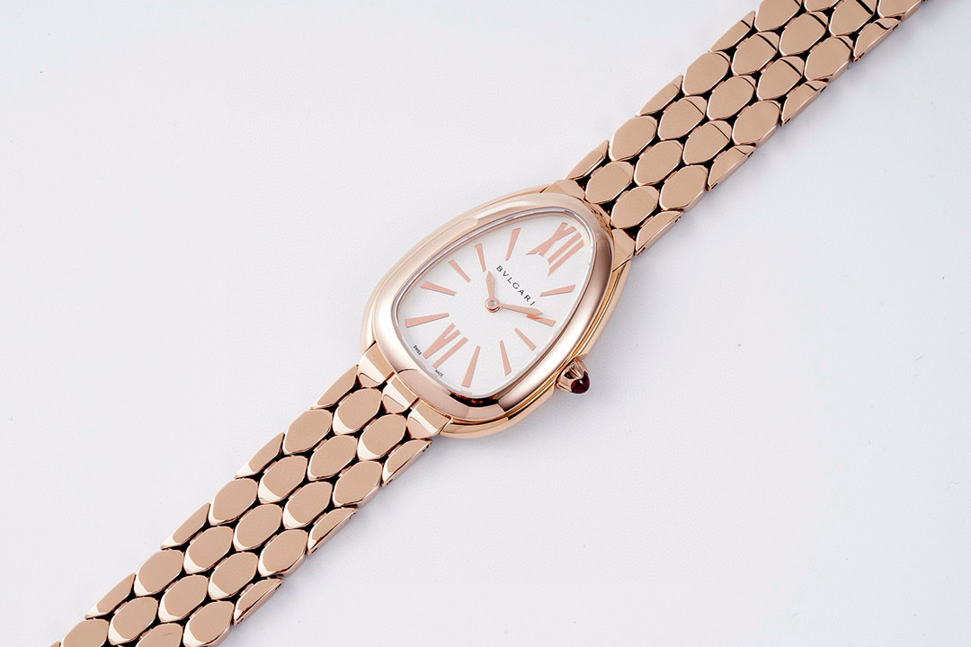 불가리 미러급 여자시계