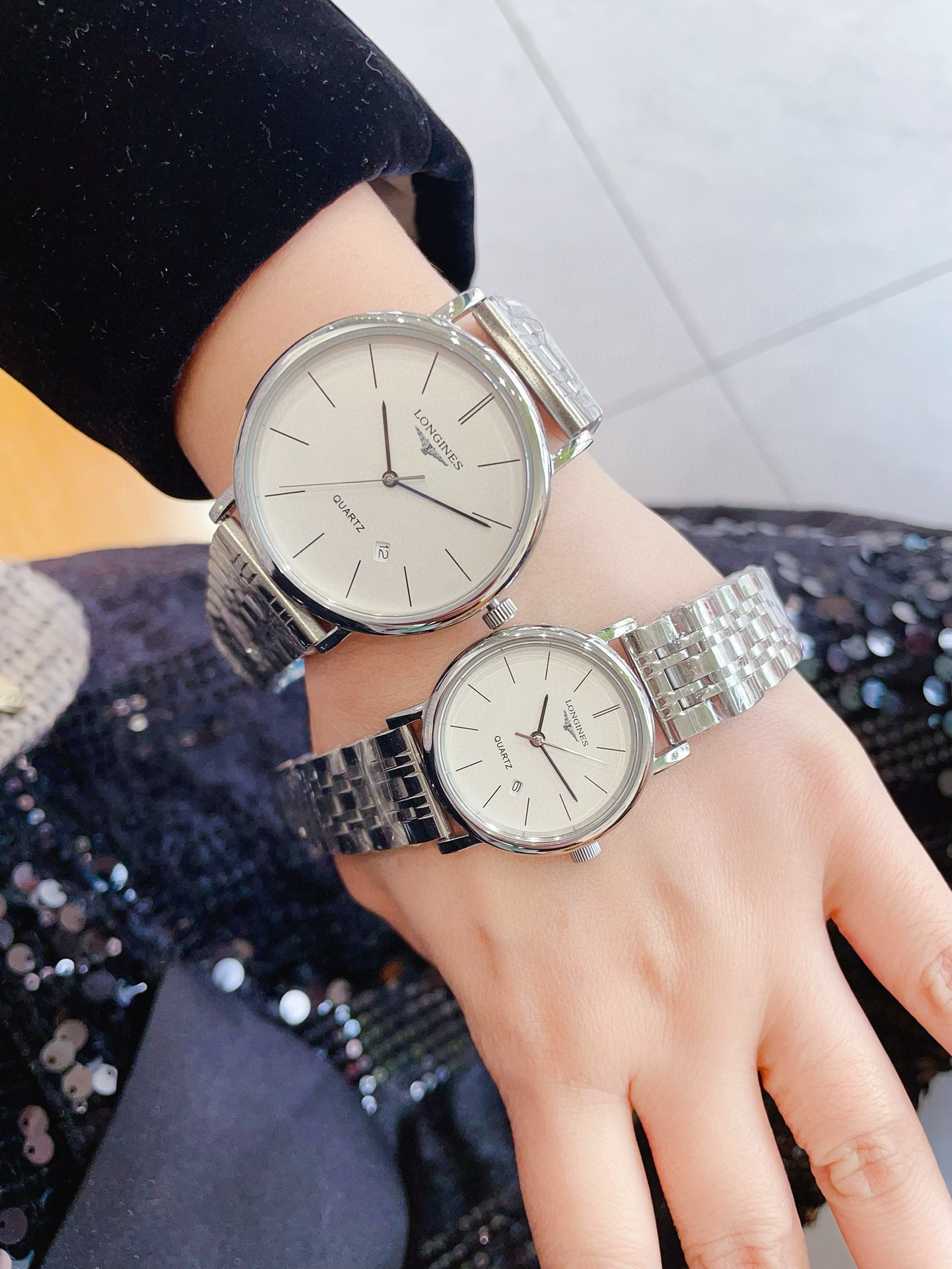 론진  A급 커플시계 4컬러