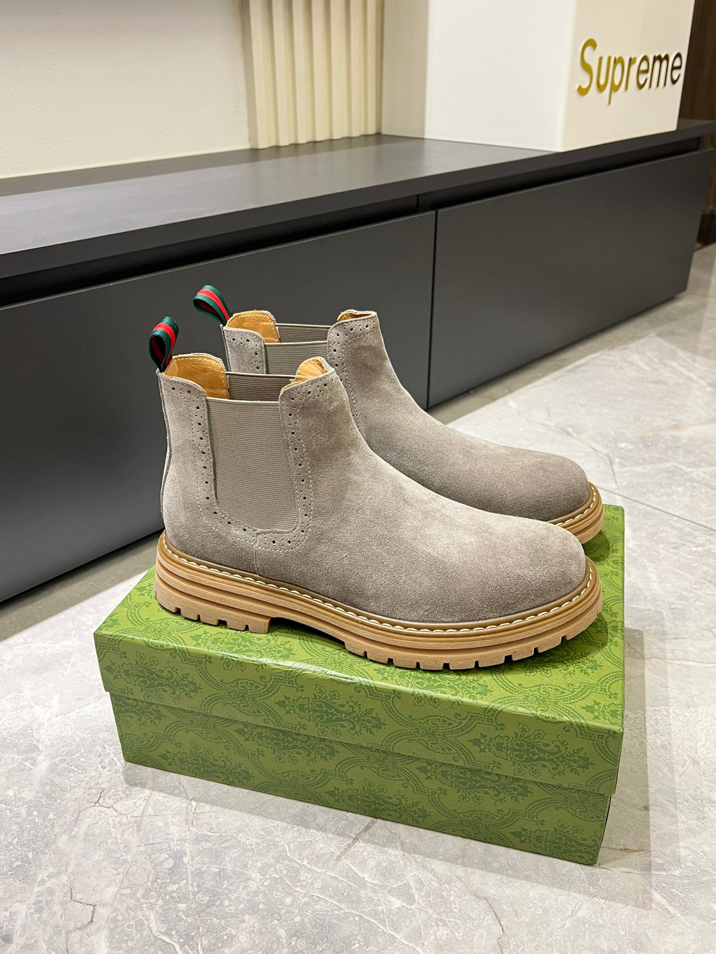 구찌 남자 부츠