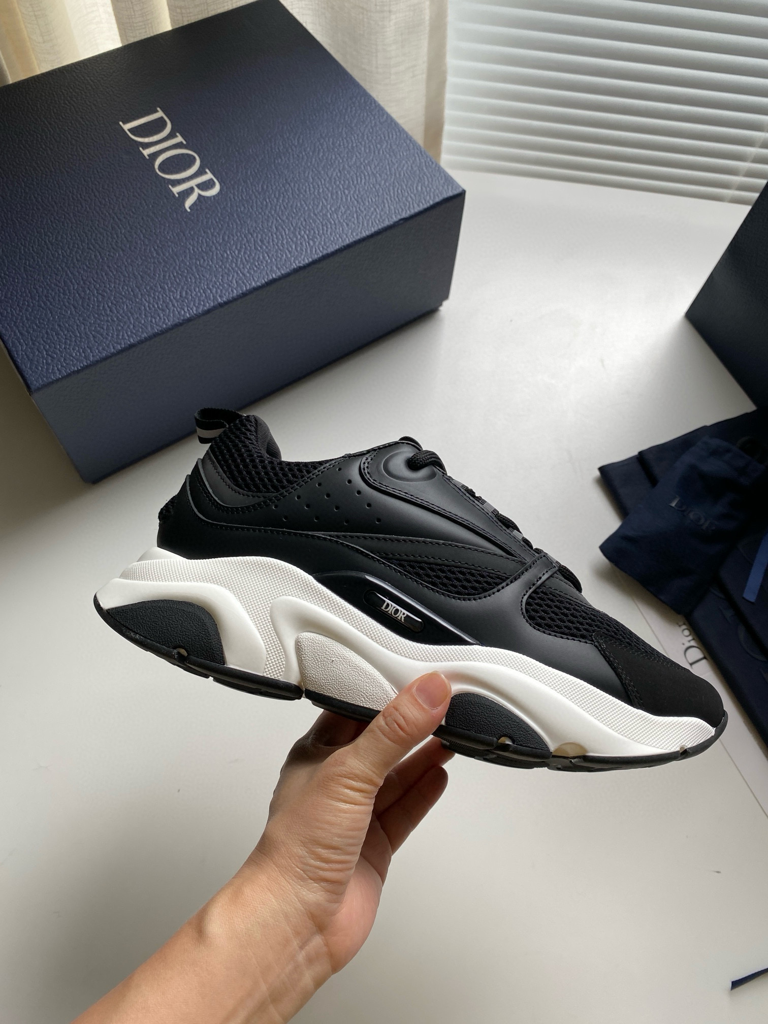 디올 키높이 4cm 남자 신발 운동화 스니커즈