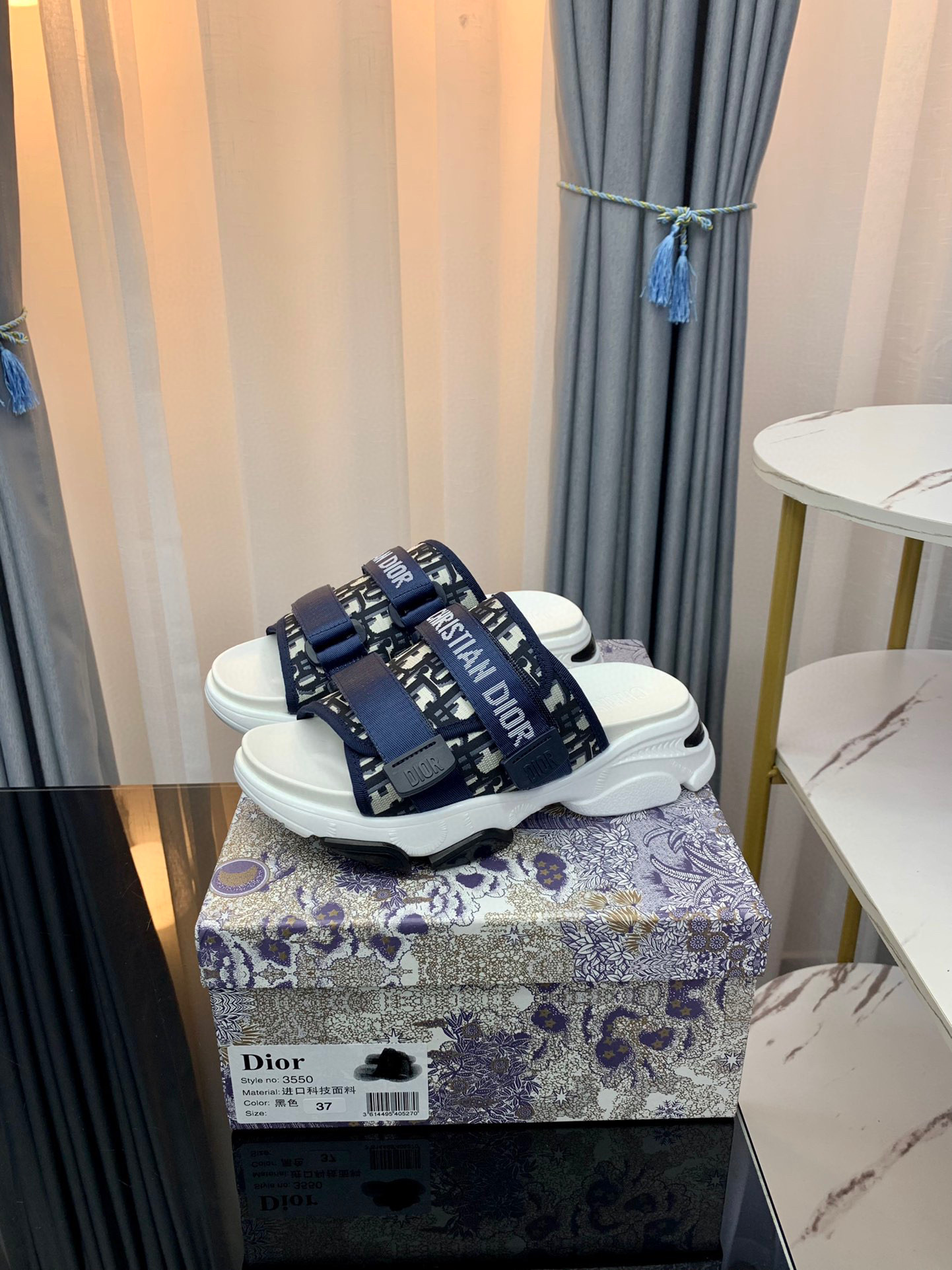 디올 여자 슬리퍼 5cm