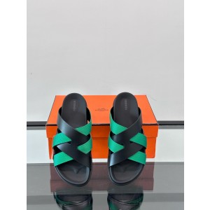 에르메스 남자 슬리퍼