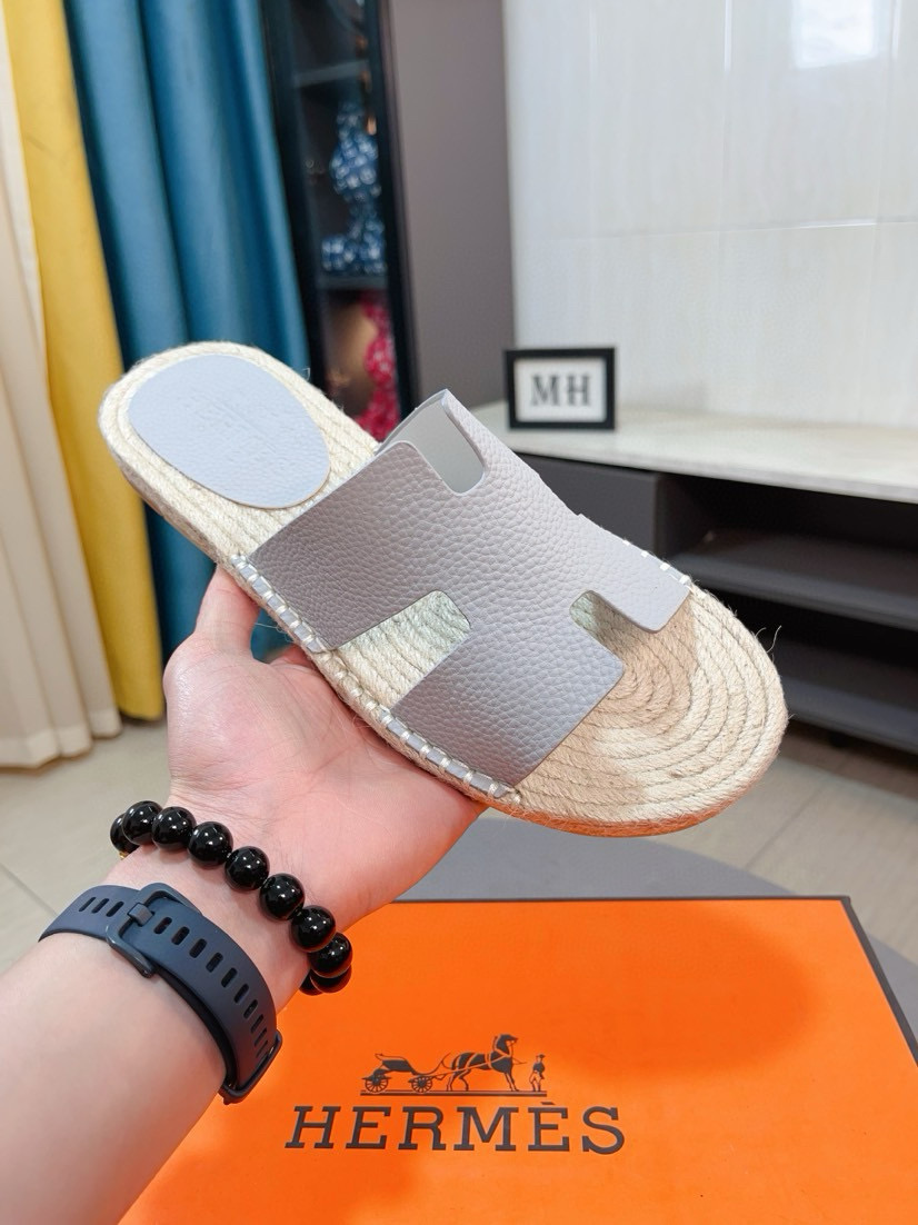 에르메스 남자 슬리퍼