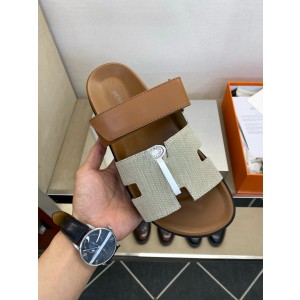 에르메스 남자 슬리퍼