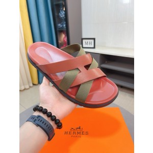 에르메스 남자 슬리퍼