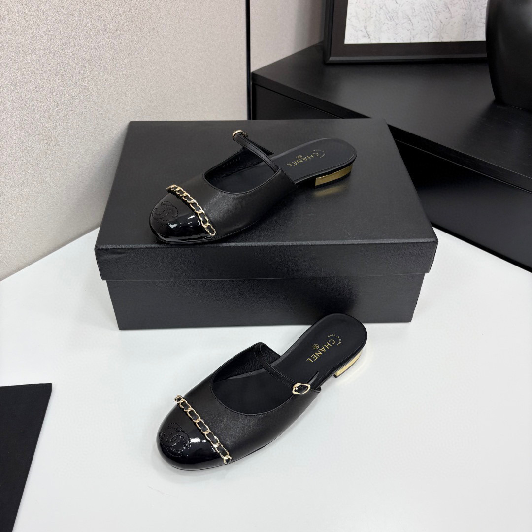 샤넬 여자 슬리퍼