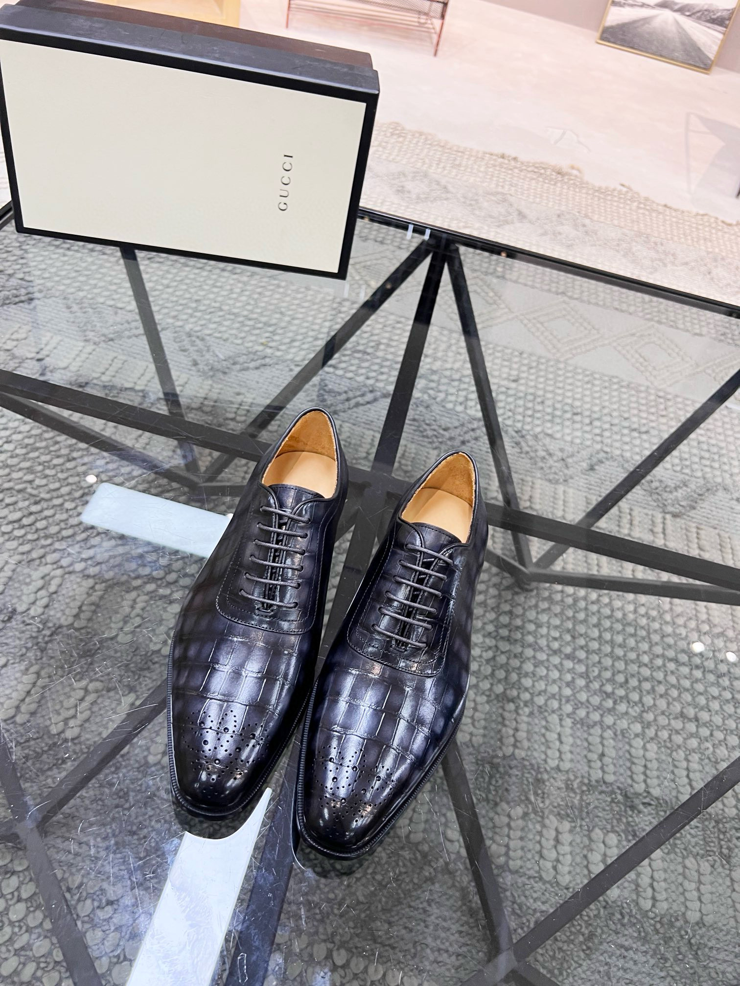 구찌 남자 구두