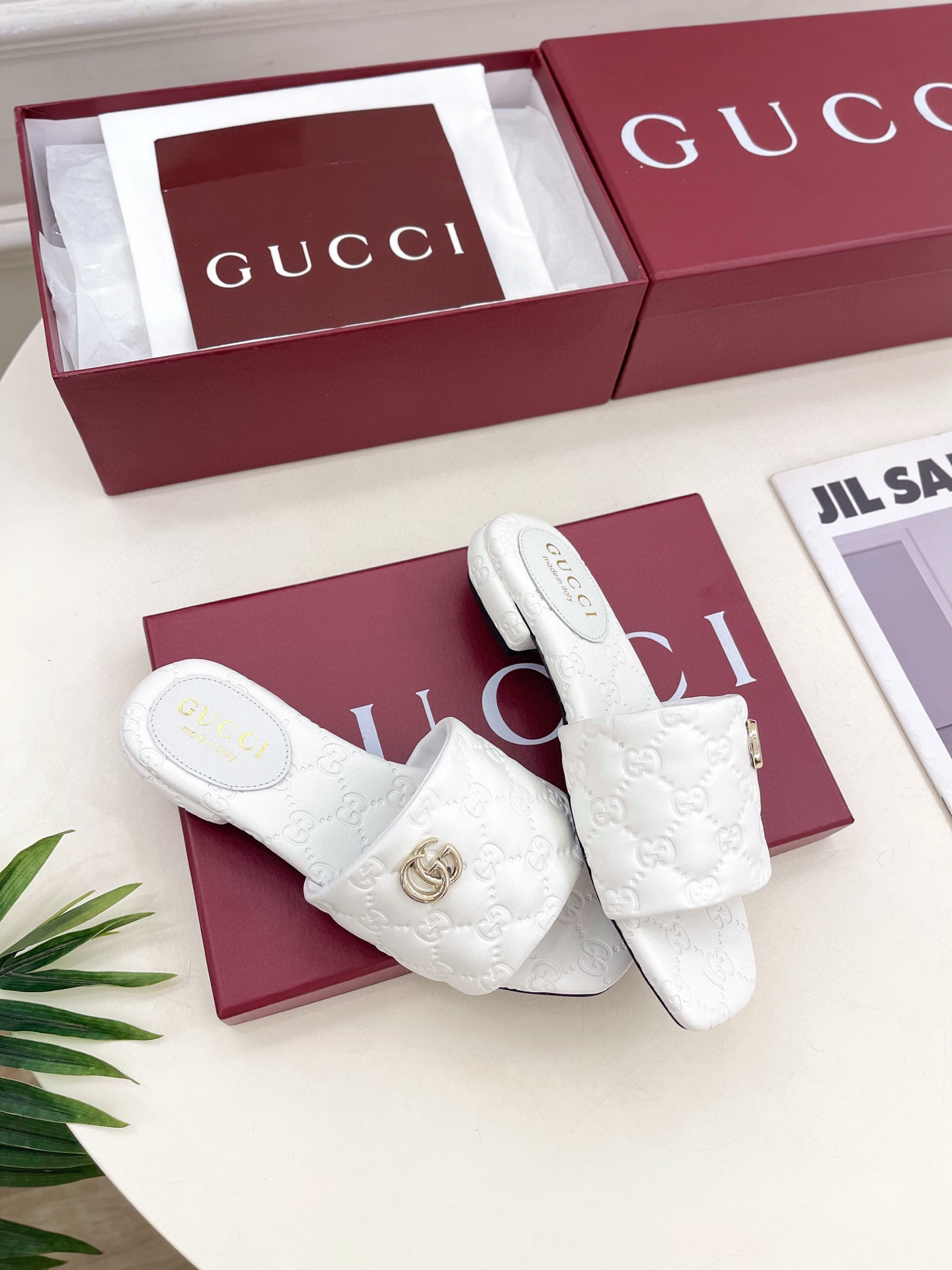 구찌 여자 슬리퍼 2cm