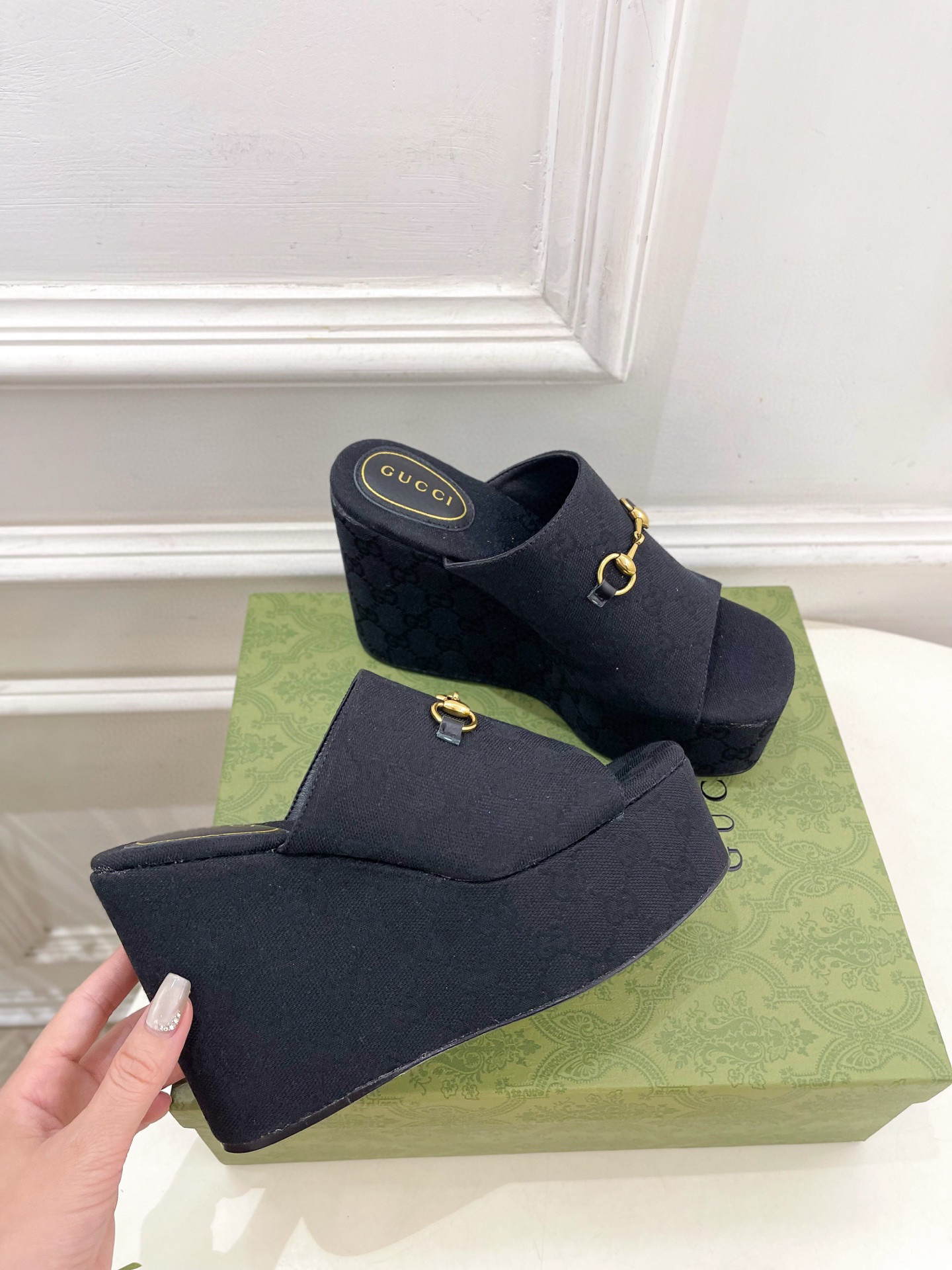 구찌 여자 슬리퍼 11.5cm