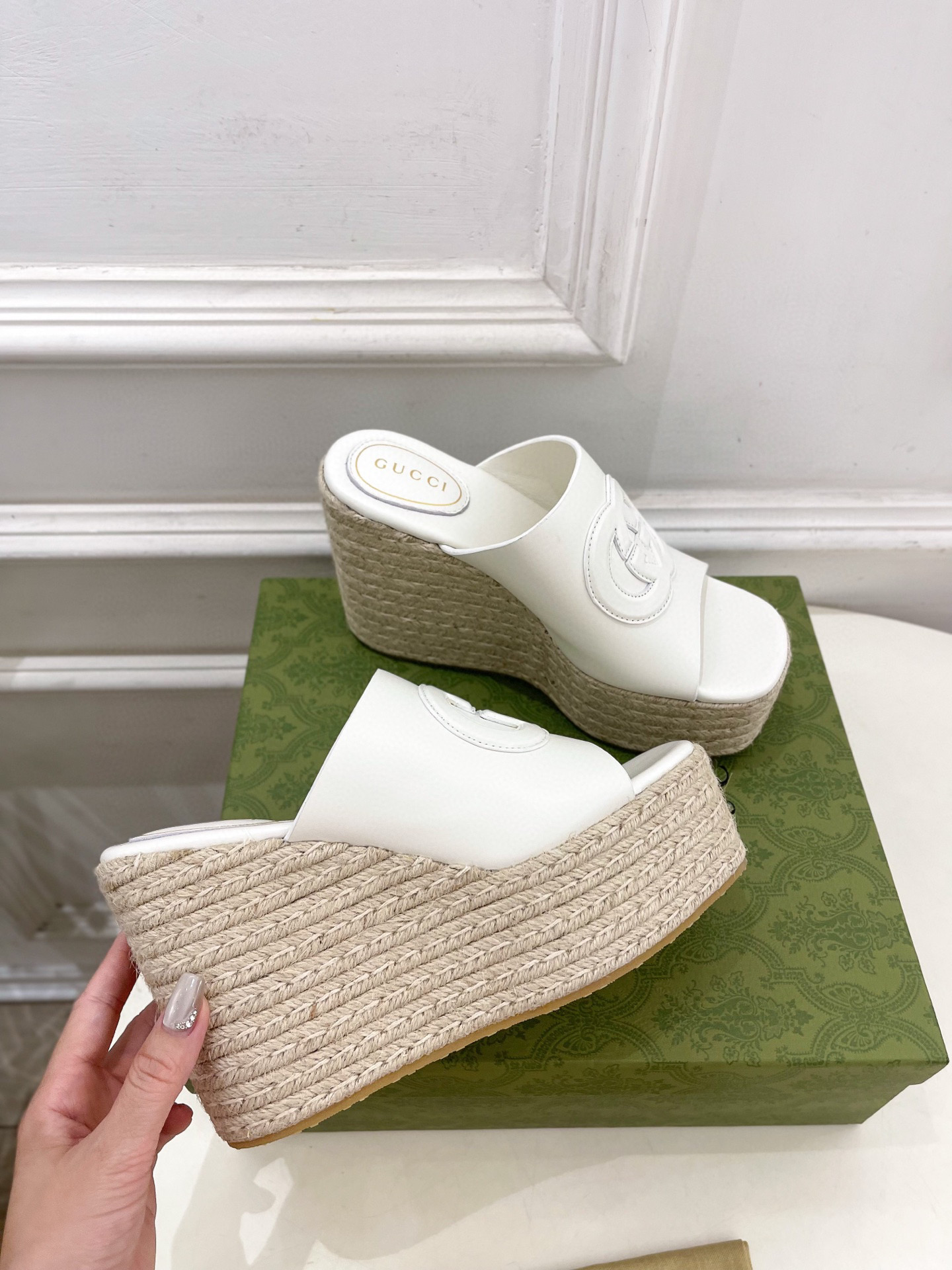 구찌 여자 슬리퍼 11.5cm