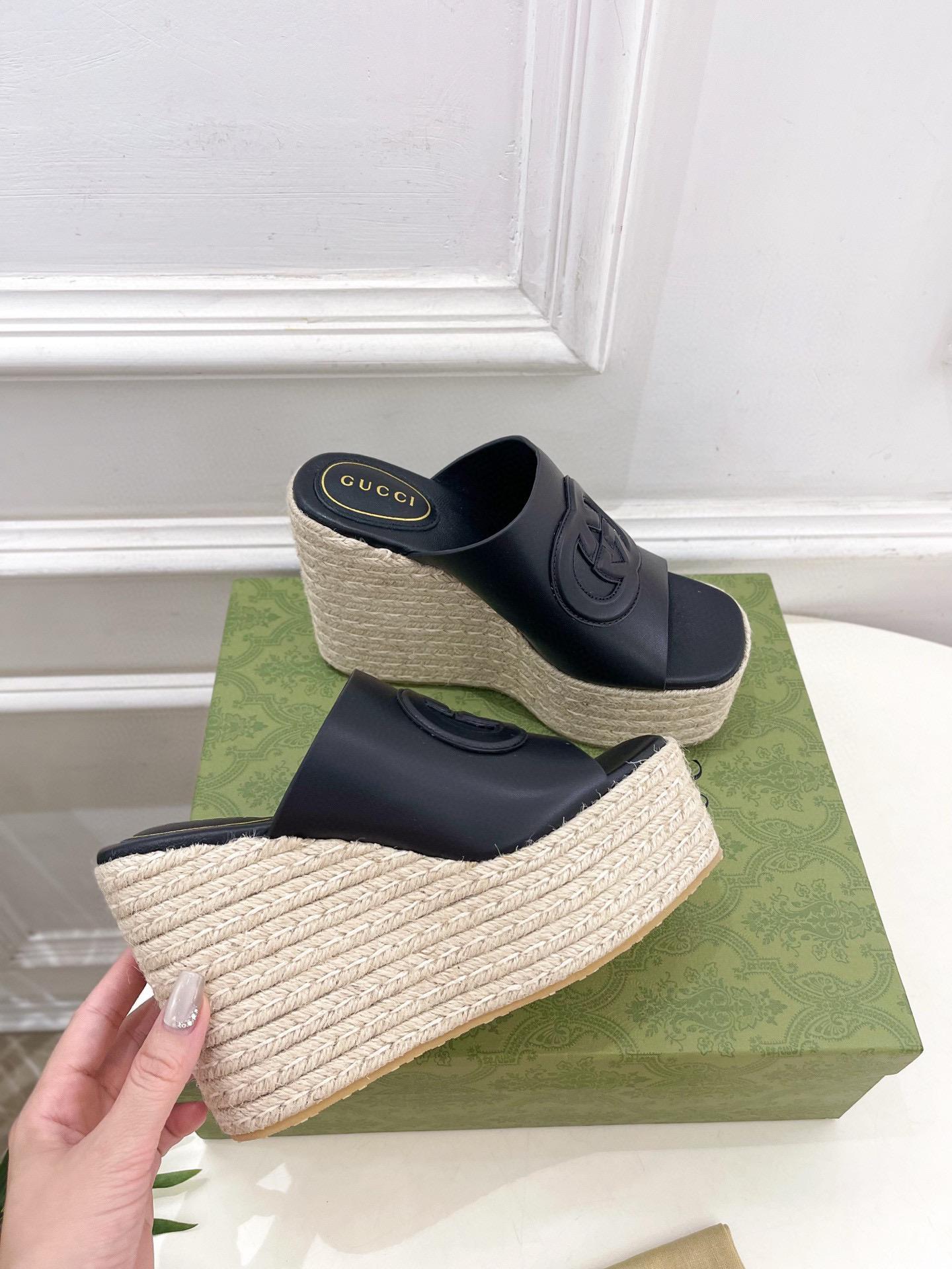 구찌 여자 슬리퍼 11.5cm