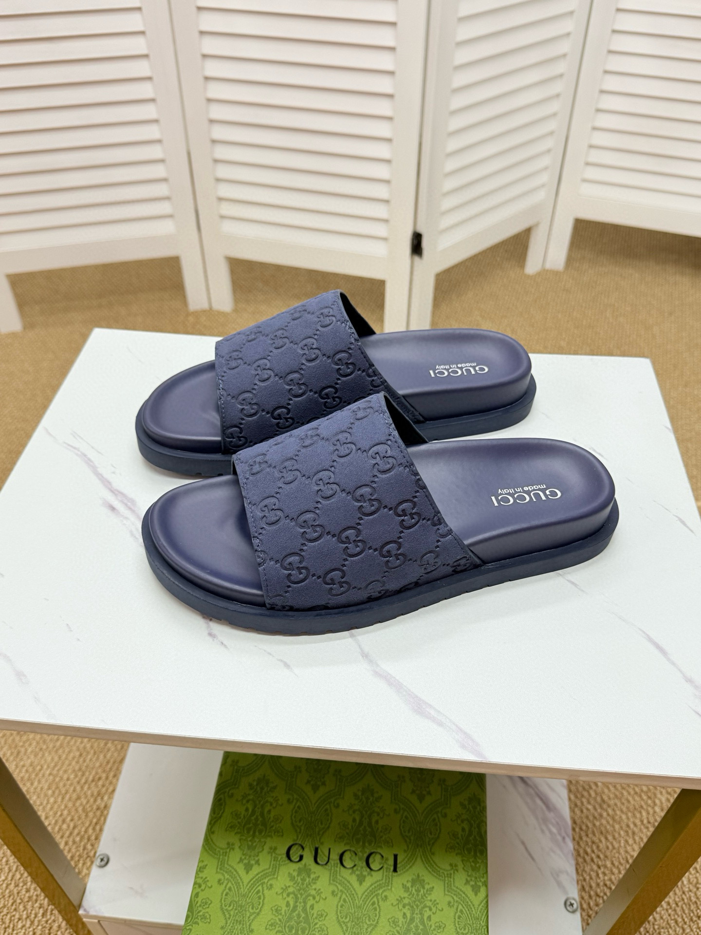 구찌 남자 슬리퍼